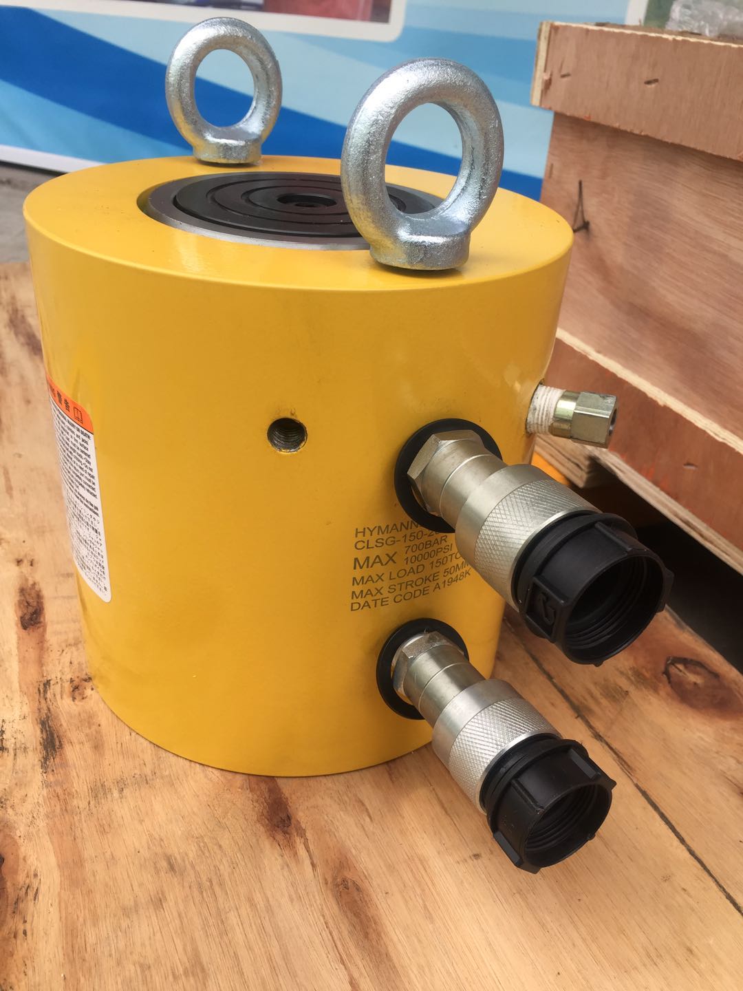 CLRG series double acting large tonnage hydraulic cylinder